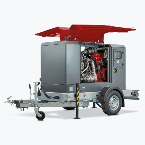 Motopompa idrovora PAS 150 Hardhat Varisco Atlas Copco Idrovora Protezione civile e vigili del fuoco per emergenze alluvionali