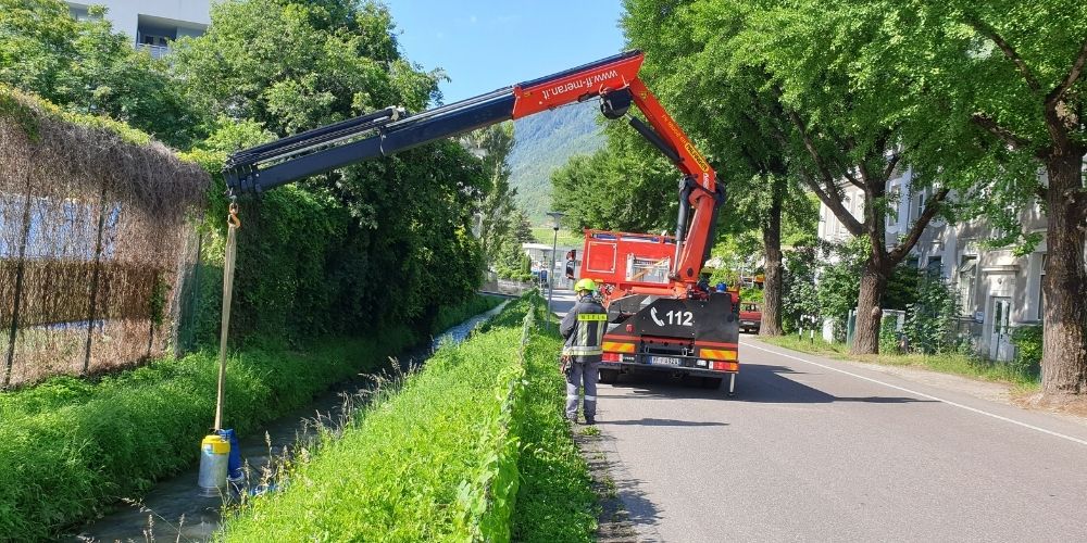 Pompa sommergibile WEDA Atlas Copco Pompa sommergibile per Vigili del Fuoco