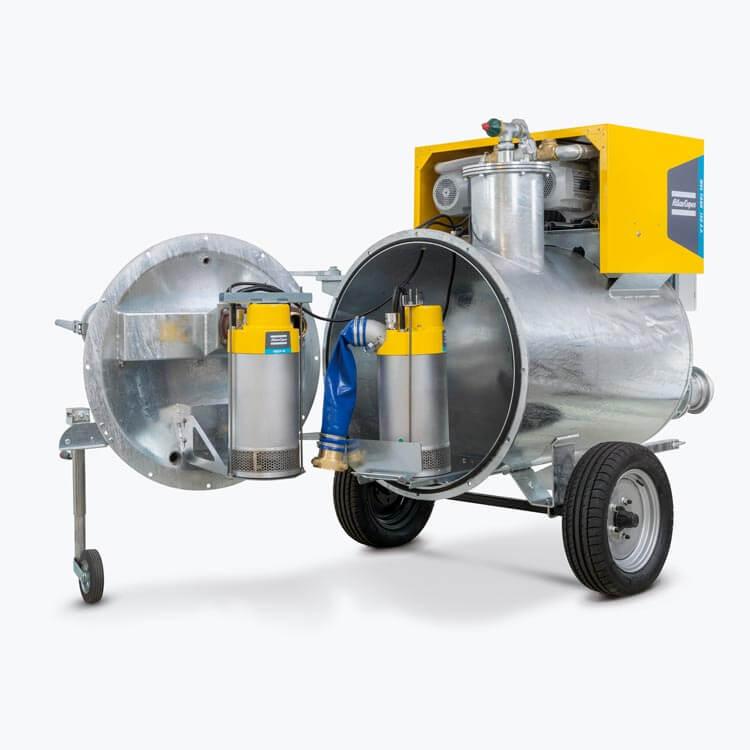 Pompa WEL-TANK Varisco-Atlas Copco Pompa elettrica per wellpoint