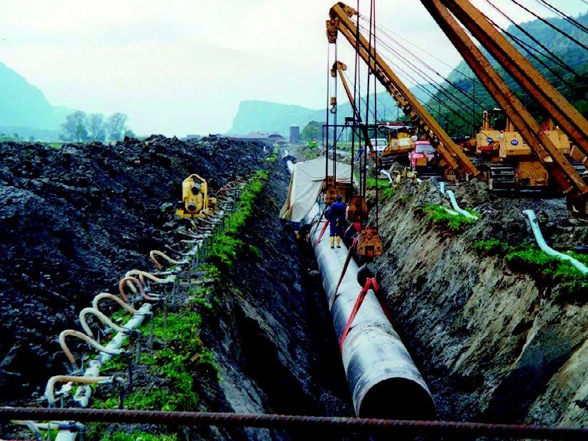 Pompe wellpoint pipeline